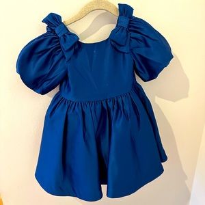 Janie & Jack satin holiday dress